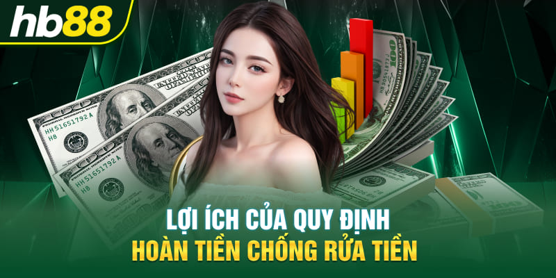 Lợi ích của quy định hoàn tiền chống rửa tiền