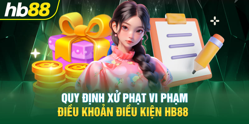 Quy định xử phạt vi phạm điều khoản điều kiện Hb88